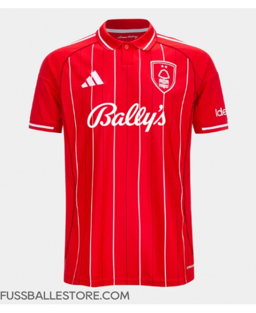 Günstige Nottingham Forest Oleksandr Zinchenko #35 Heimtrikot 2025-26 Kurzarm Günstige Nottingham Forest Oleksandr Zinchenko #35 Heimtrikot 2025-26 Kurzarm